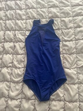 Capezio leotard high neck